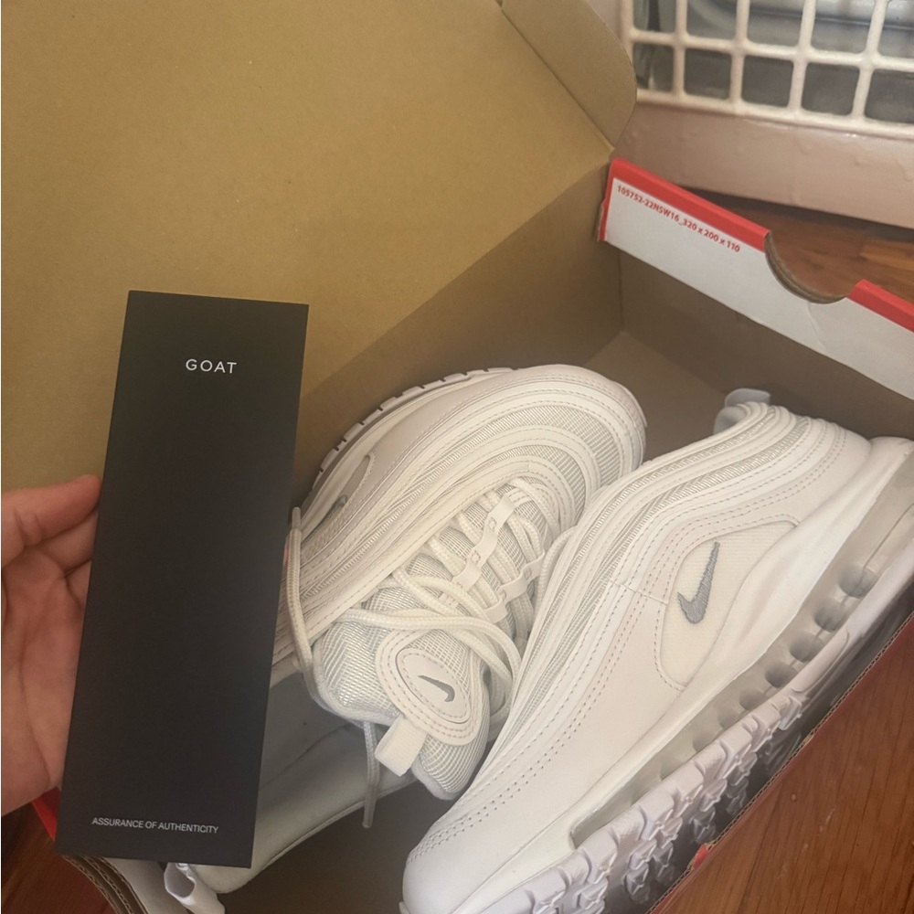 Nike air max 97 triple white